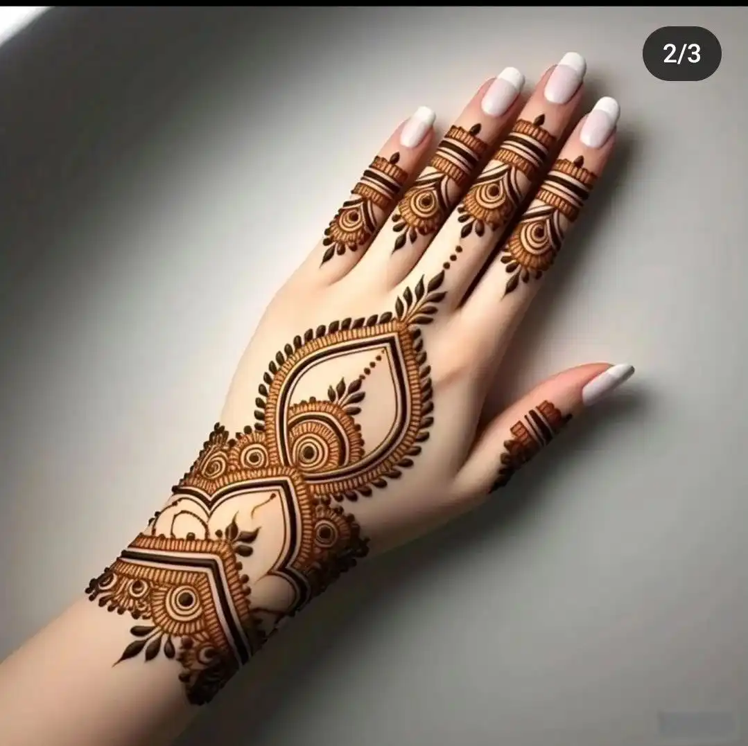 new mehndi design photo